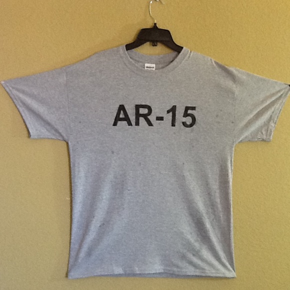 Men's AR-15 assault rifle t shirt - Picture 1 of 1